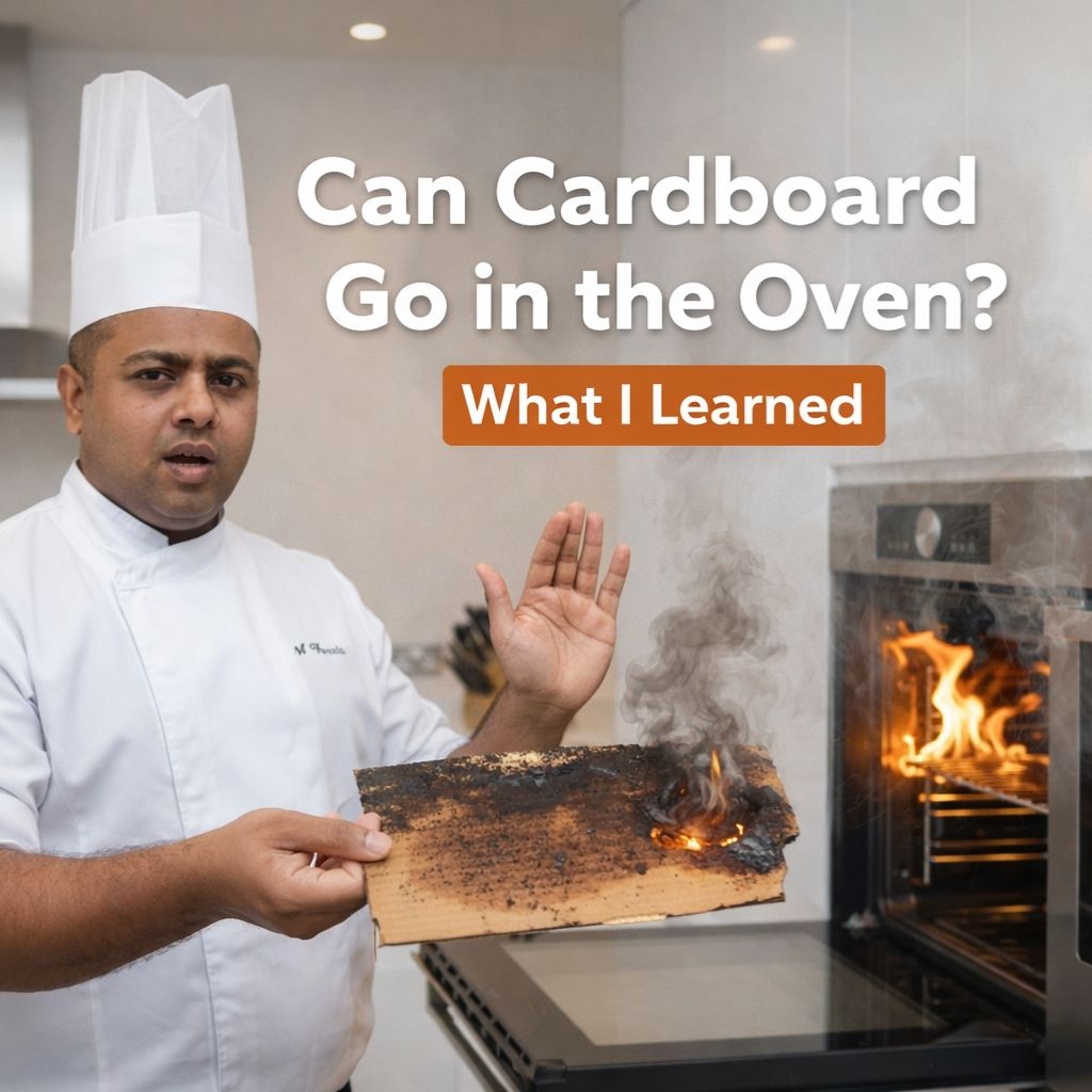 can cardboard go in the oven