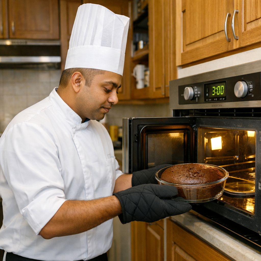 can i bake a cake in a microwave oven