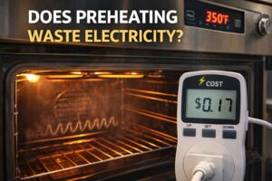 Does Preheating Waste Electricity?
