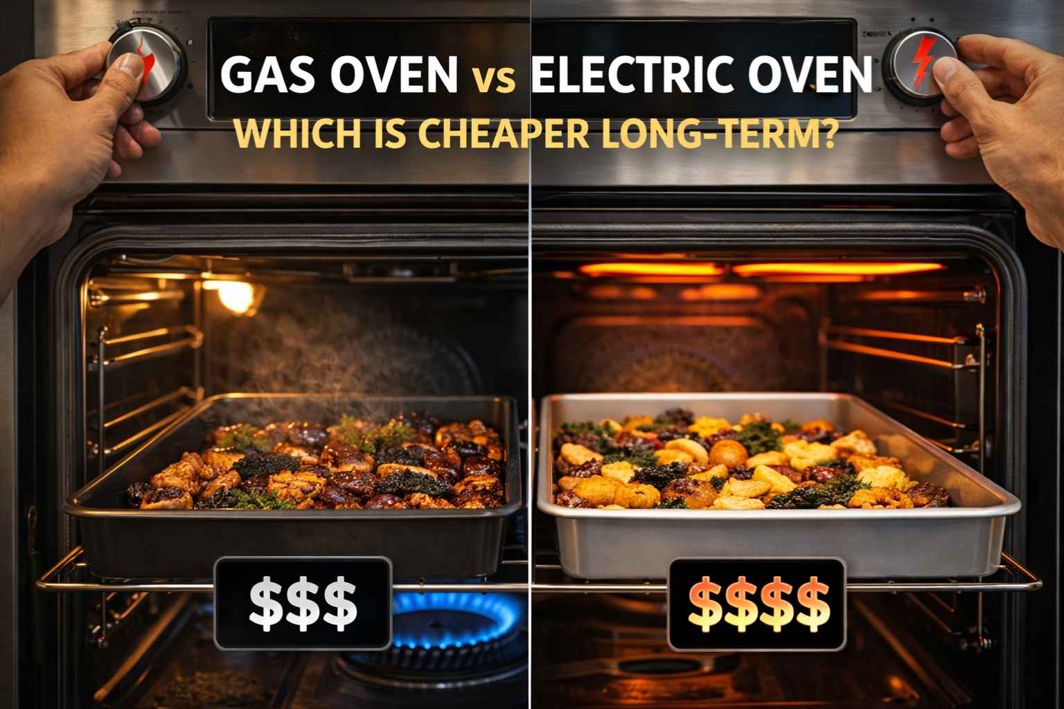 Gas Oven vs Electric Oven — Which Is Cheaper Long-Term