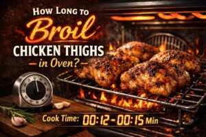 How Long to Broil Chicken Thighs in Oven