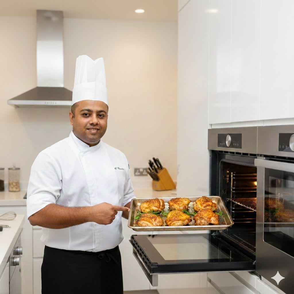 how long to broil chicken thighs in oven