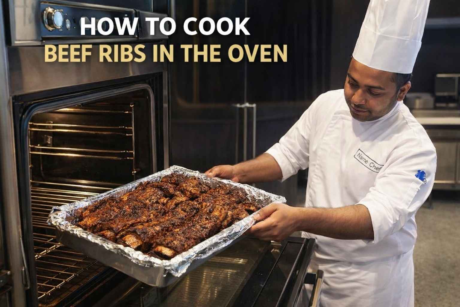How to Cook Beef Ribs in the Oven