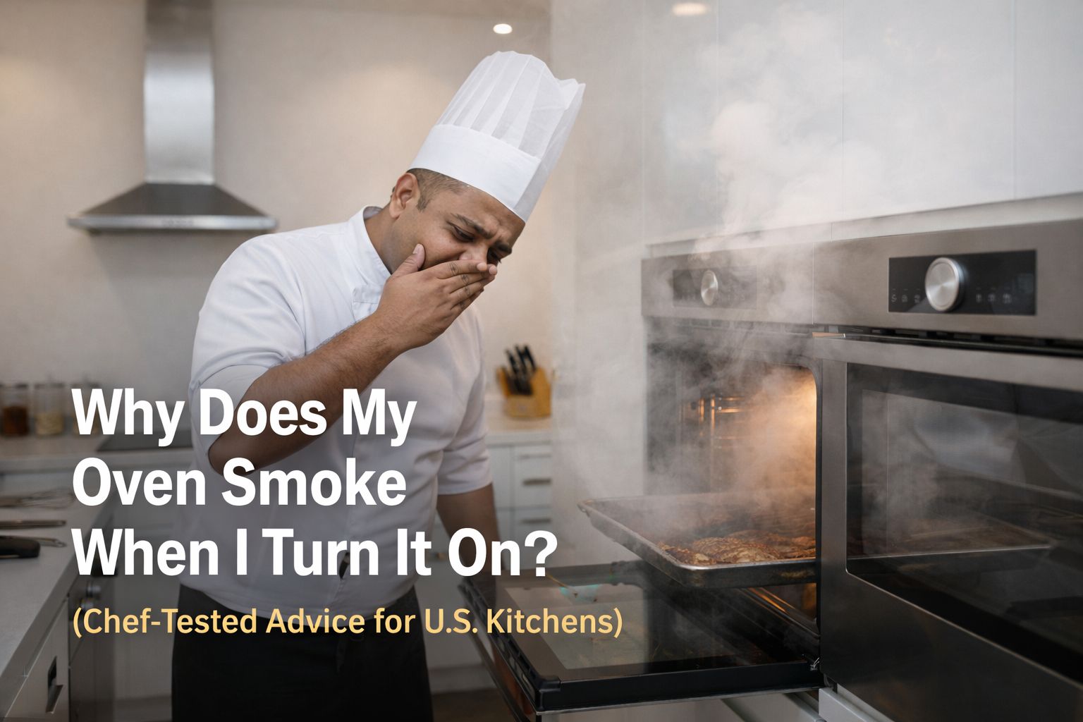 Why Does My Oven Smoke When I Turn It On