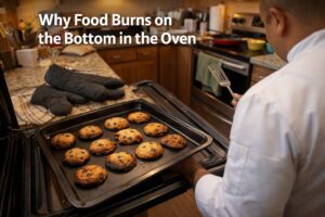Why Food Burns on the Bottom in the Oven