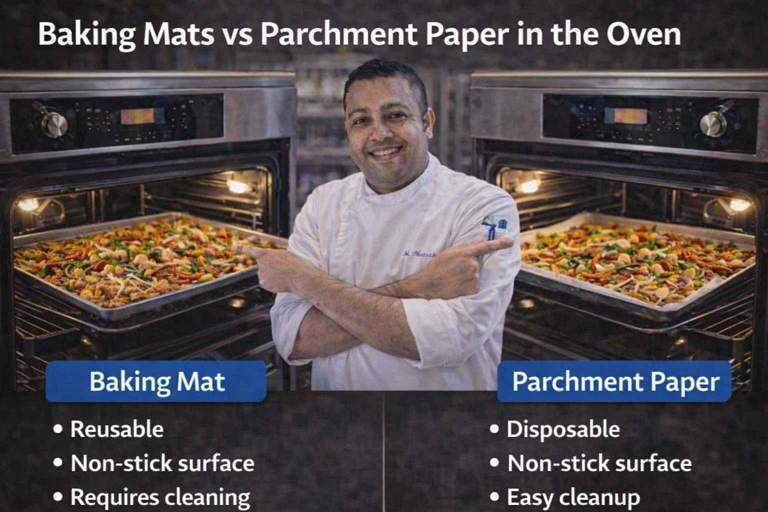 Baking Mats vs Parchment Paper in the Oven