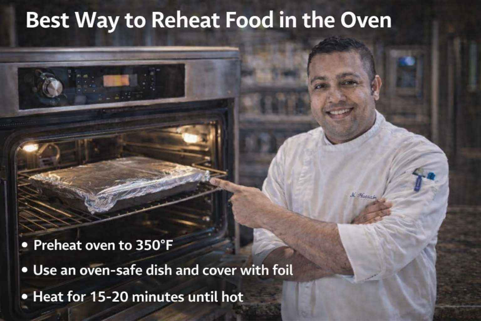 Best Way to Reheat Food in the Oven
