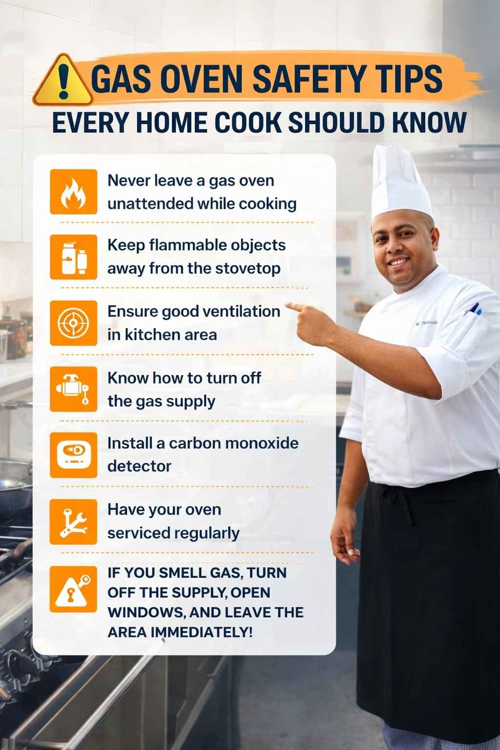 Gas Oven Safety Tips Every Home Cook Should Know