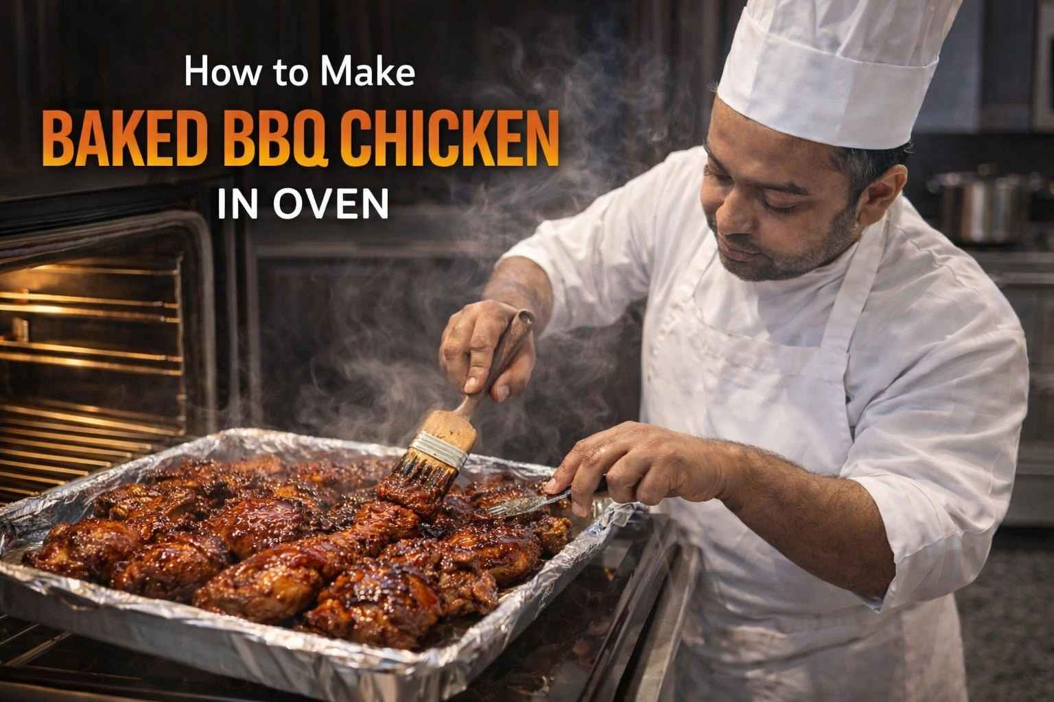 How To Make Baked BBQ Chicken in Oven