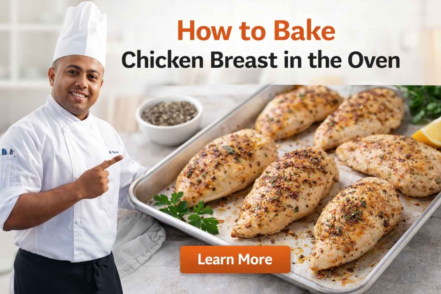 How to Bake Chicken Breast in the Oven