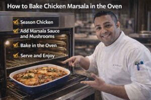 How to Bake Chicken Marsala in the Oven