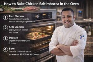 How to Bake Chicken Saltimbocca in the Oven