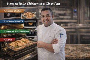 How to Bake Chicken in a Glass Pan