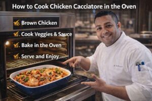 How to Cook Chicken Cacciatore in the Oven
