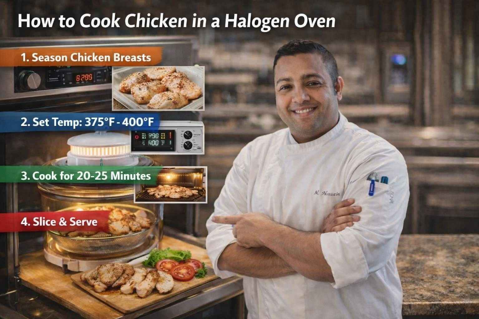 How to Cook Chicken in a Halogen Oven