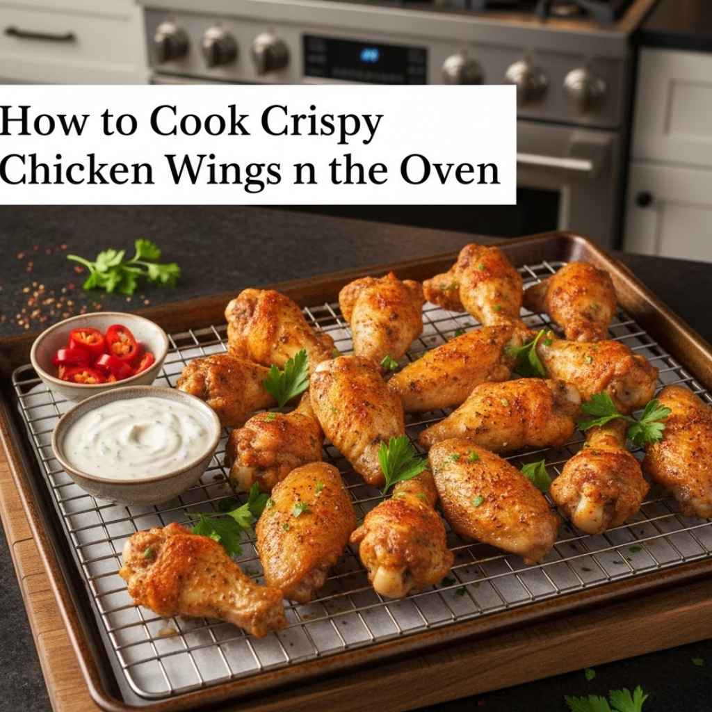 How to Cook Crispy Chicken Wings in the Oven