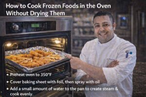 How to Cook Frozen Foods in the Oven Without Drying Them