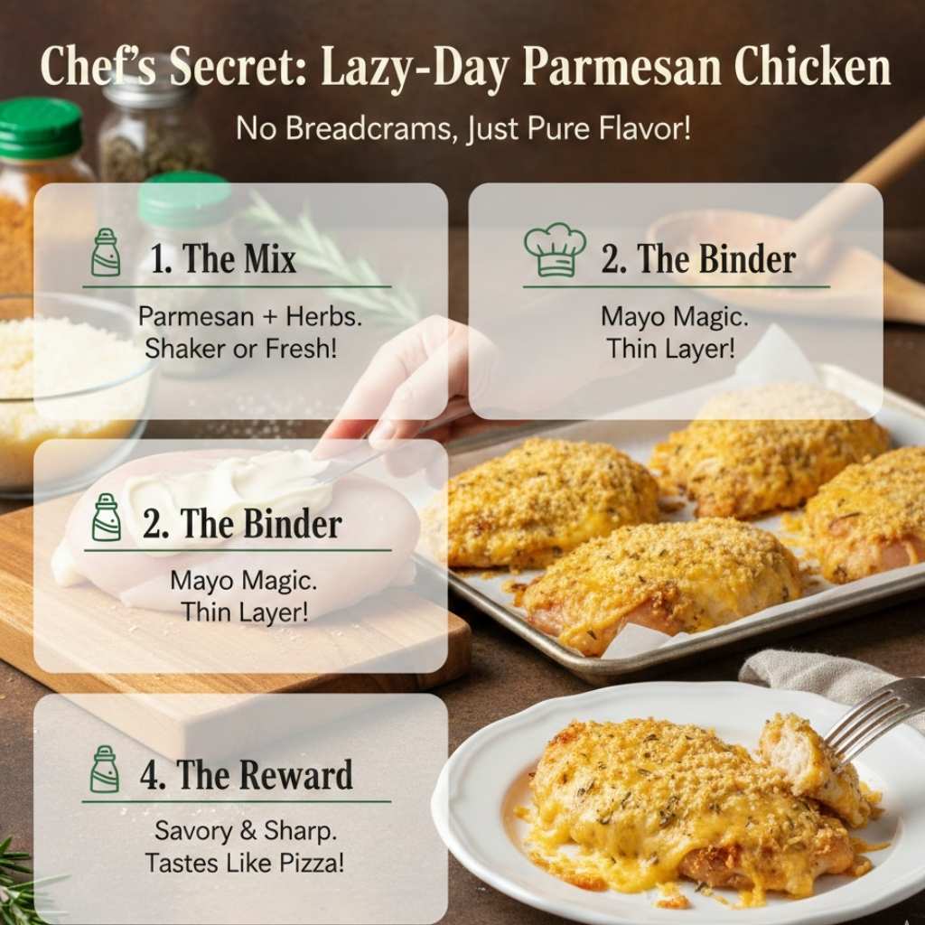 How to Cook Parmesan Chicken Breast in Oven
