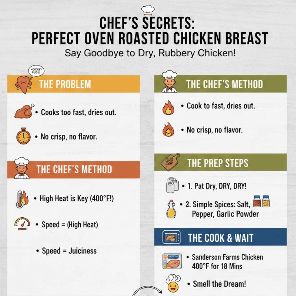 How to Cook Sanderson Farms Chicken in the Oven