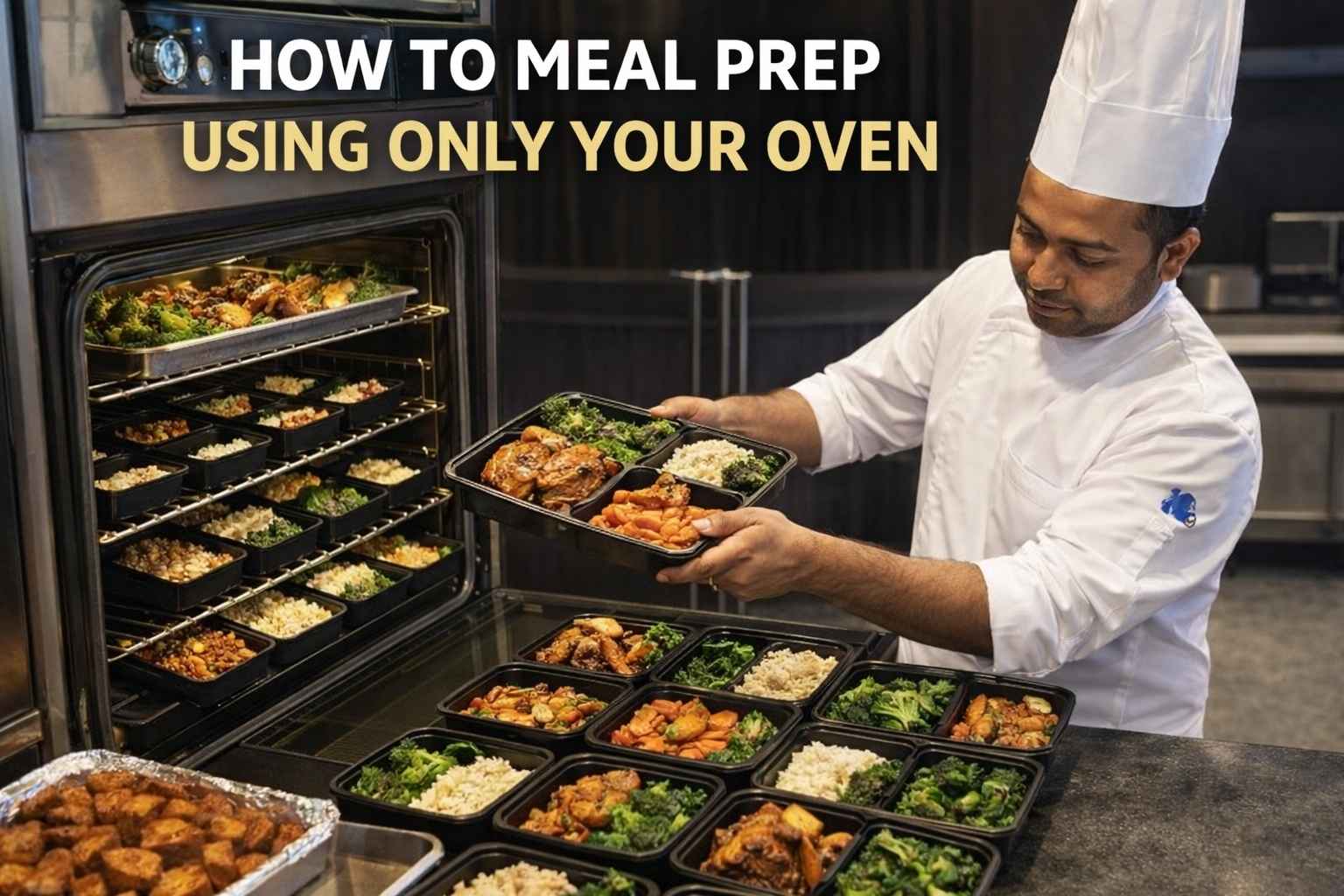 How to Meal Prep Using Only Your Oven