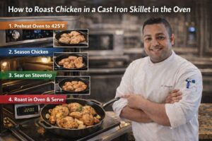 How to Roast Chicken in a Cast Iron Skillet