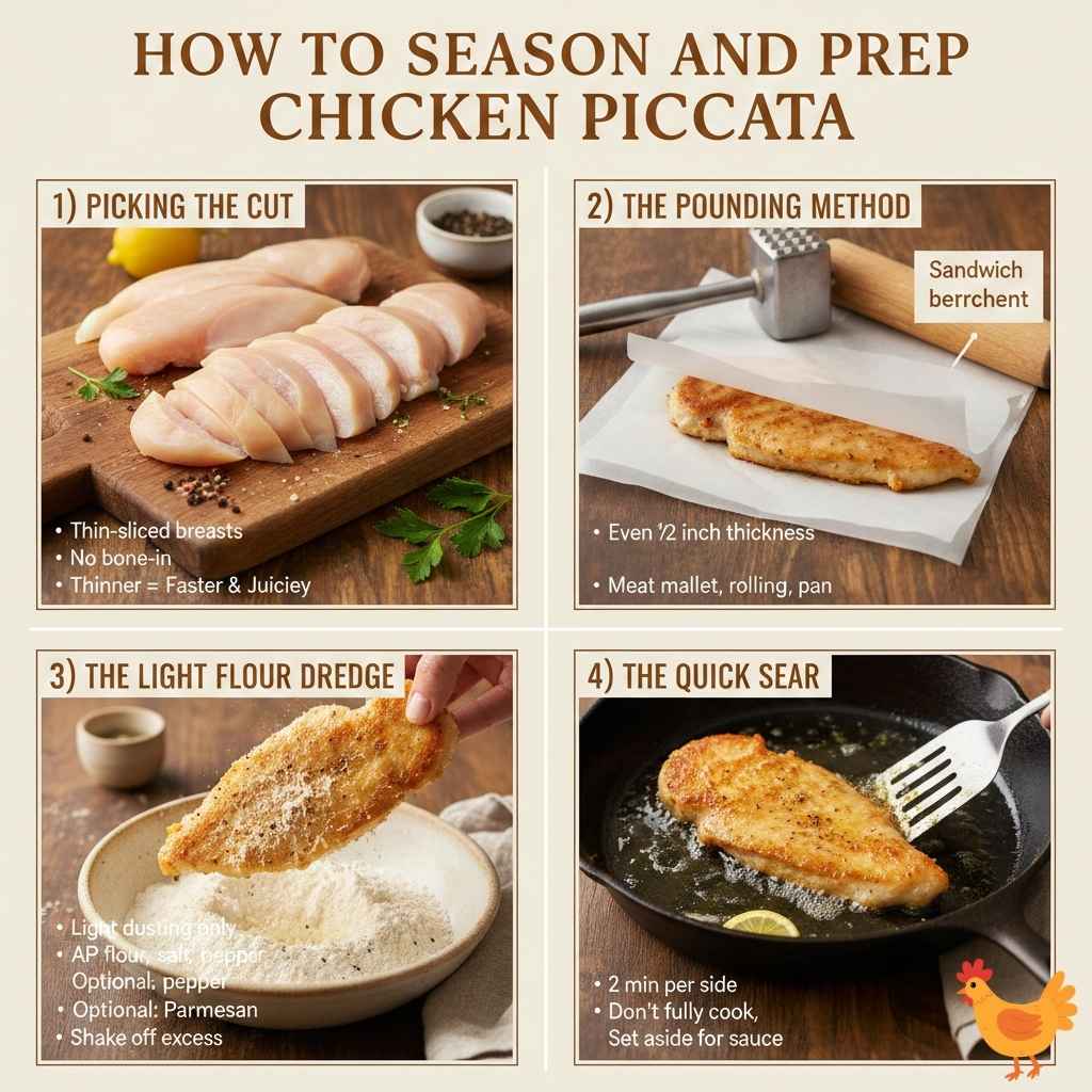 How to Season and Prep the Chicken