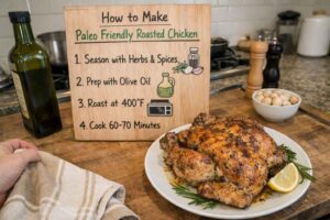 How to make Paleo Friendly Roasted Chicken