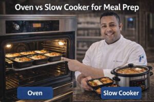 Oven vs Slow Cooker for Meal Prep