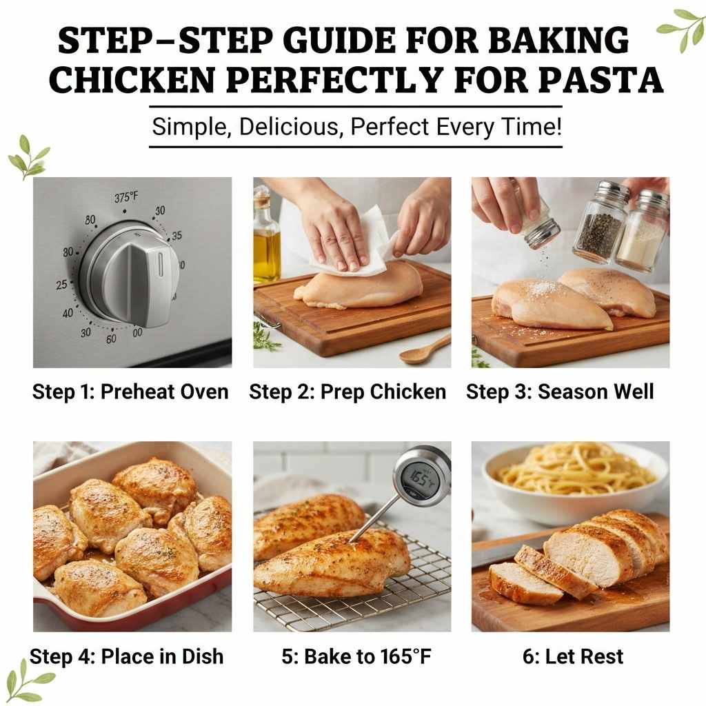 Step-by-Step Guide for Baking Chicken Perfectly for Pasta