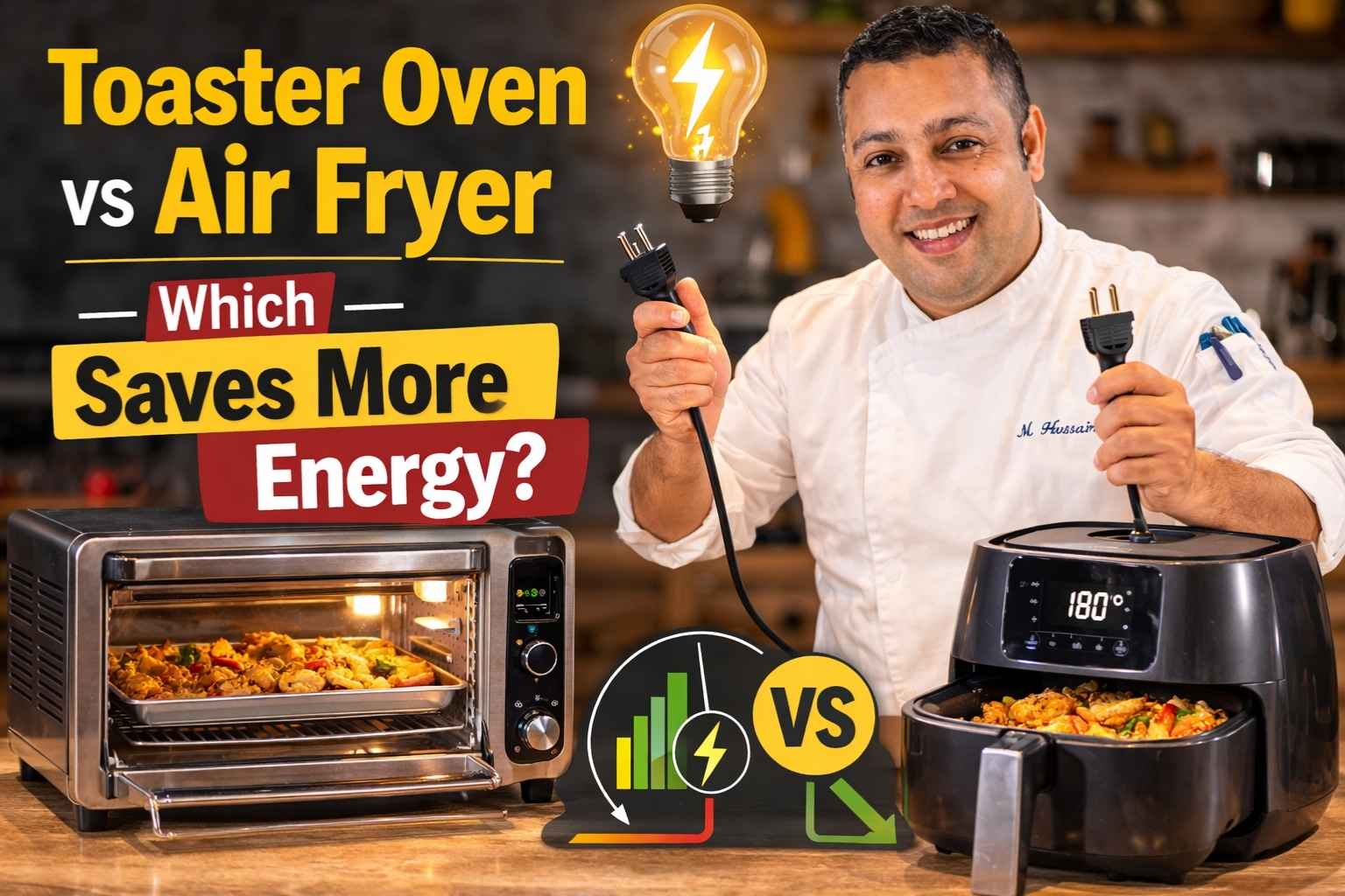 Toaster Oven vs Air Fryer — Which Saves More Energy?