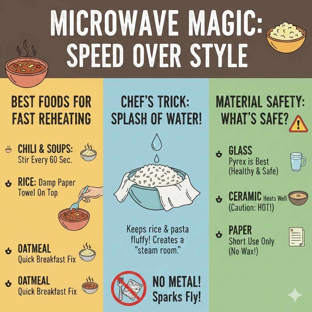 When to Choose the Microwave (Speed over Style)