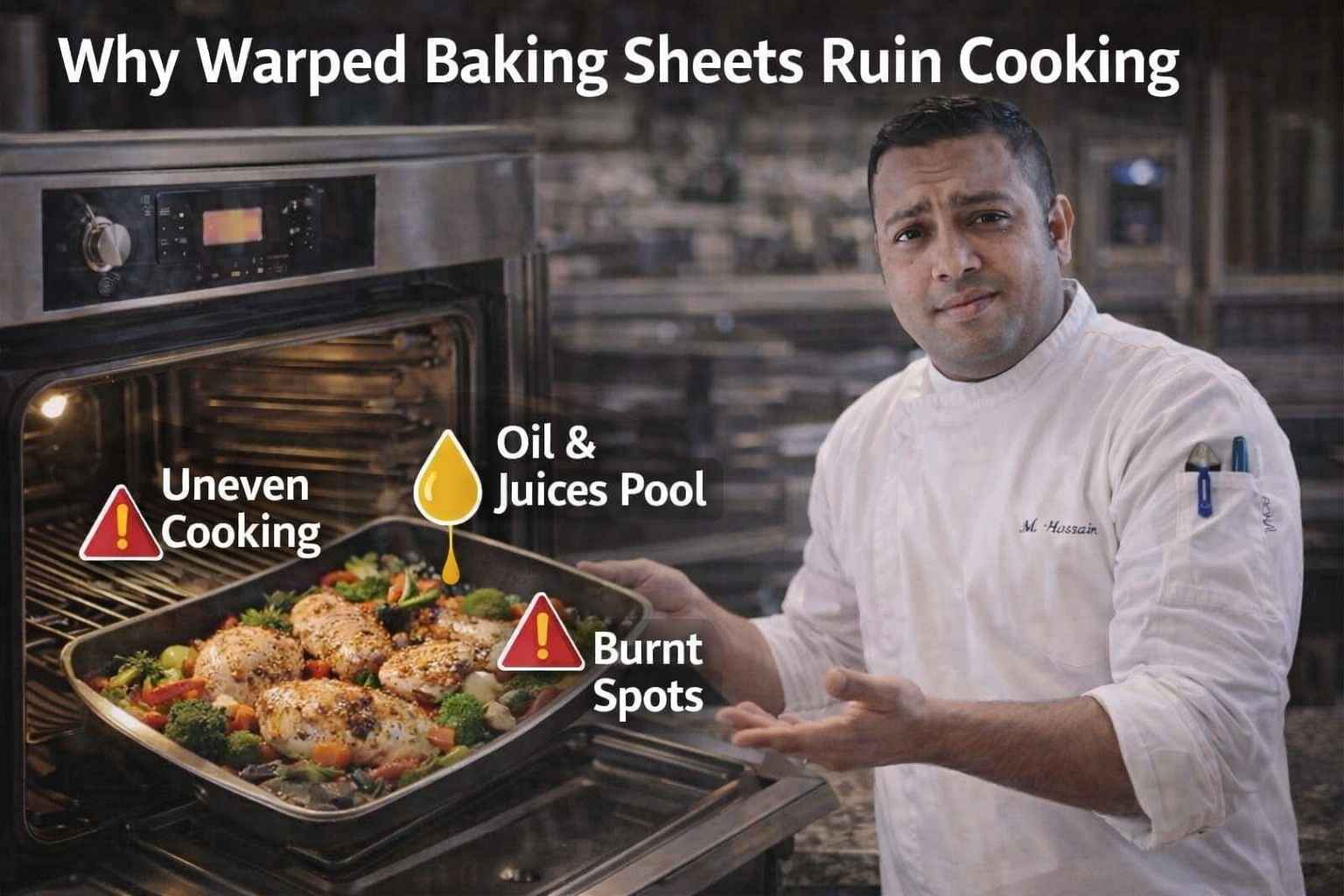 Why Warped Baking Sheets Ruin Cooking