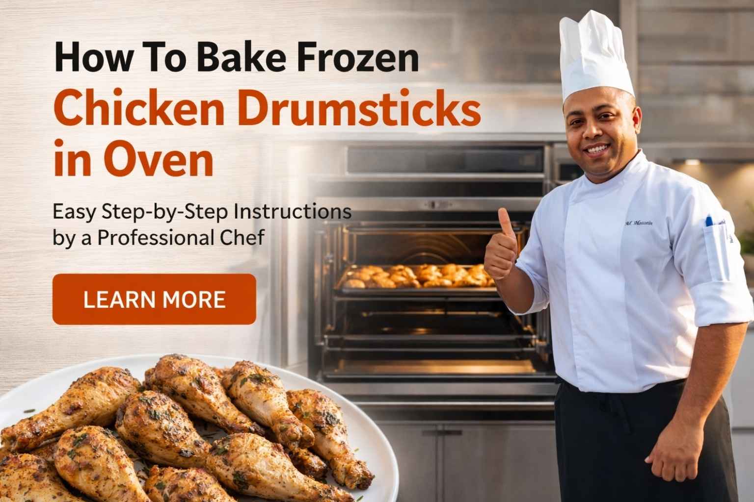 How To Bake Frozen Chicken Drumsticks in Oven