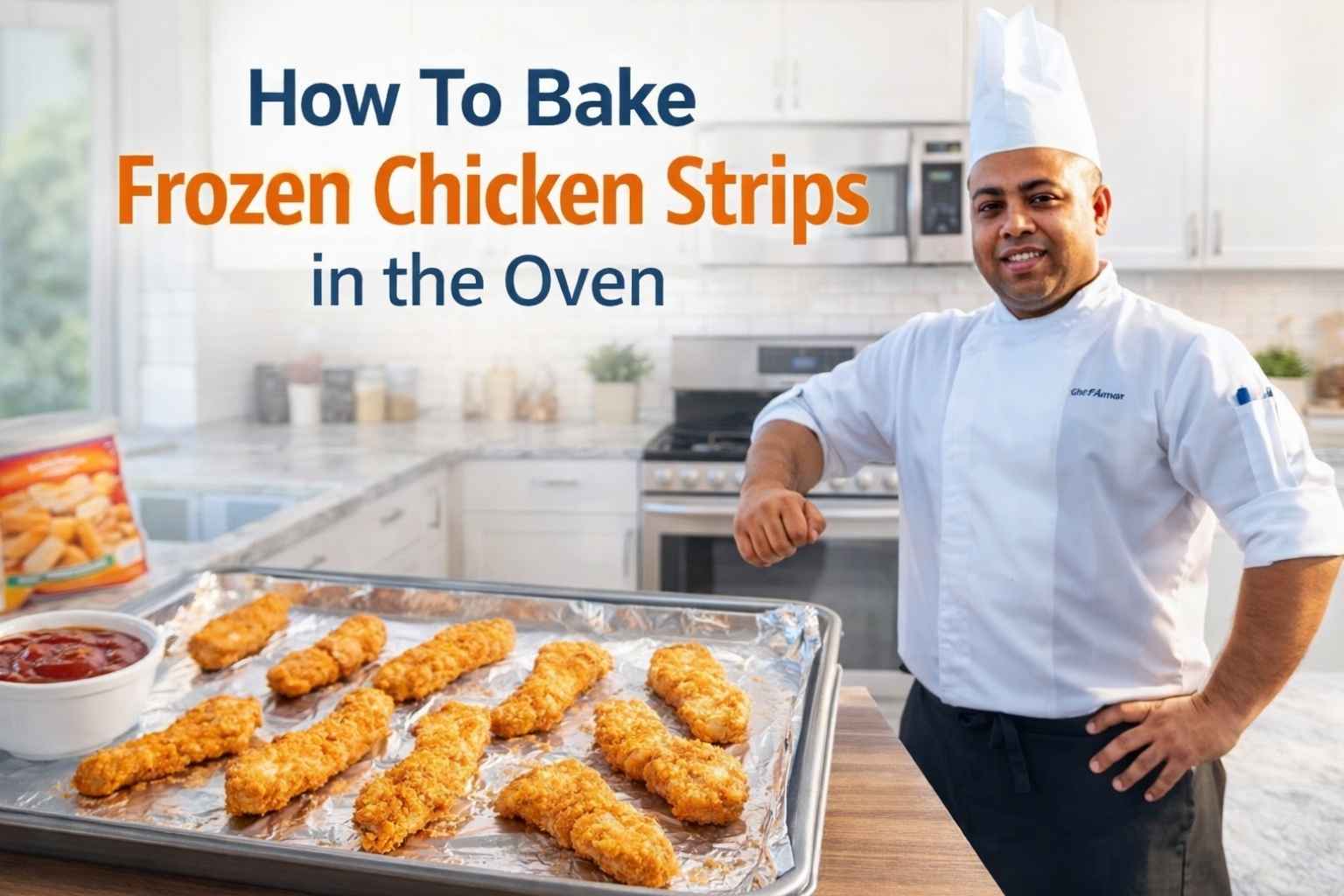 How To Bake Frozen Chicken Strips in the Oven