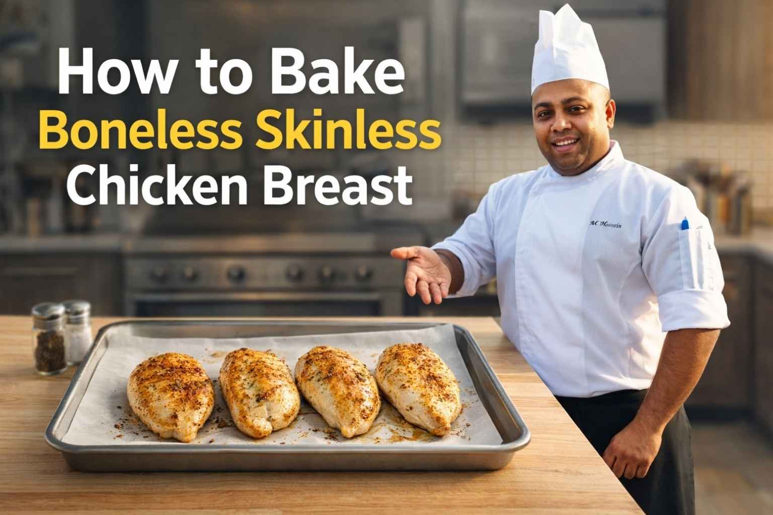 How to Bake Boneless Skinless Chicken Breast