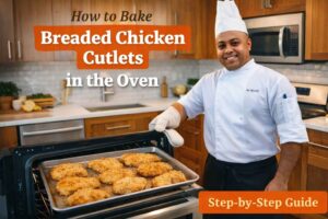 How to Bake Breaded Chicken Cutlets in the Oven