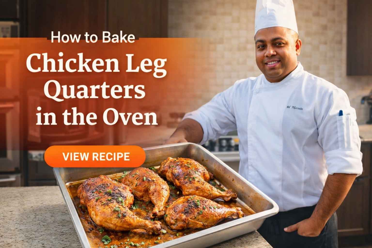 How to Bake Chicken Leg Quarters in the Oven