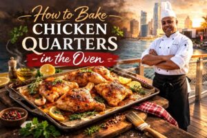 How to Bake Chicken Quarters in the Oven
