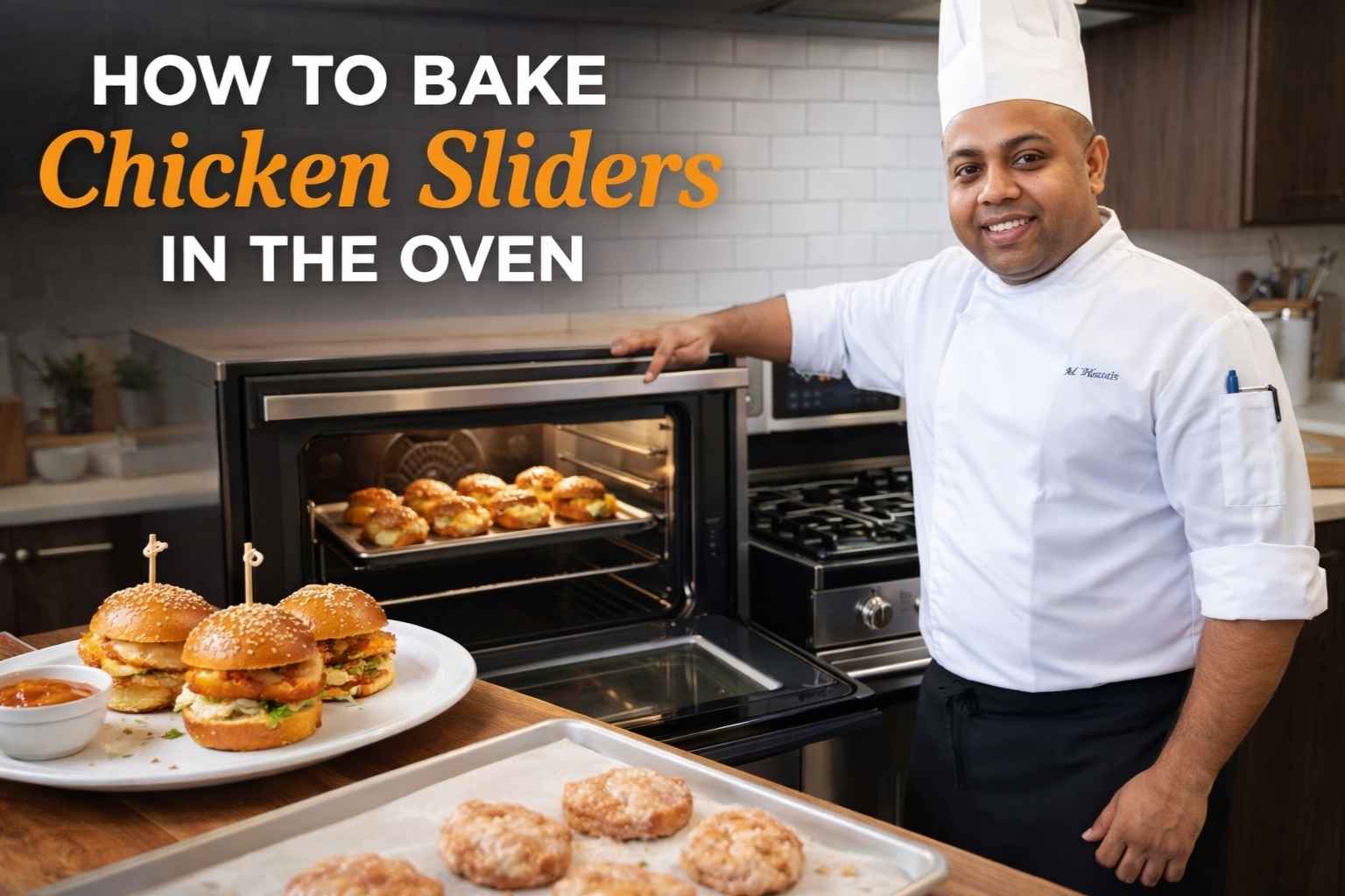 How to Bake Chicken Sliders in the Oven