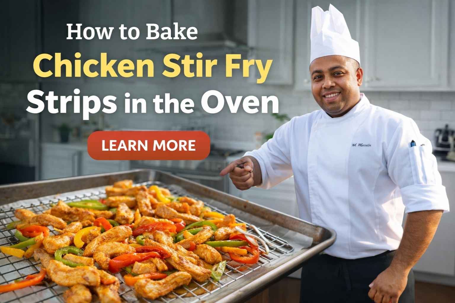 How to Bake Chicken Stir Fry Strips in the Oven