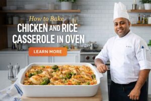 How to Bake Chicken and Rice Casserole in Oven