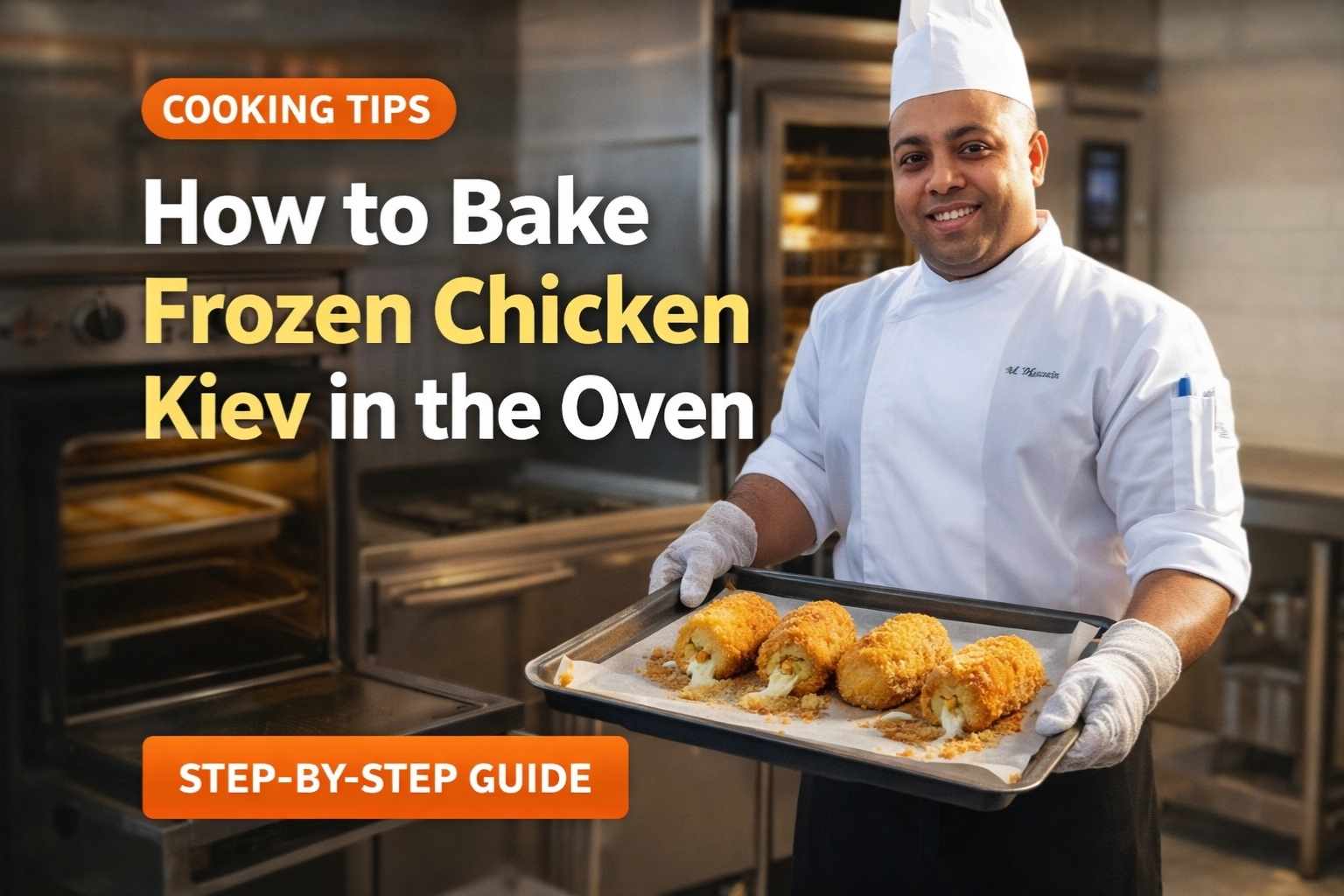 How to Bake Frozen Chicken Kiev in the Oven