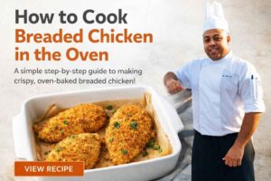 How to Cook Breaded Chicken in the Oven