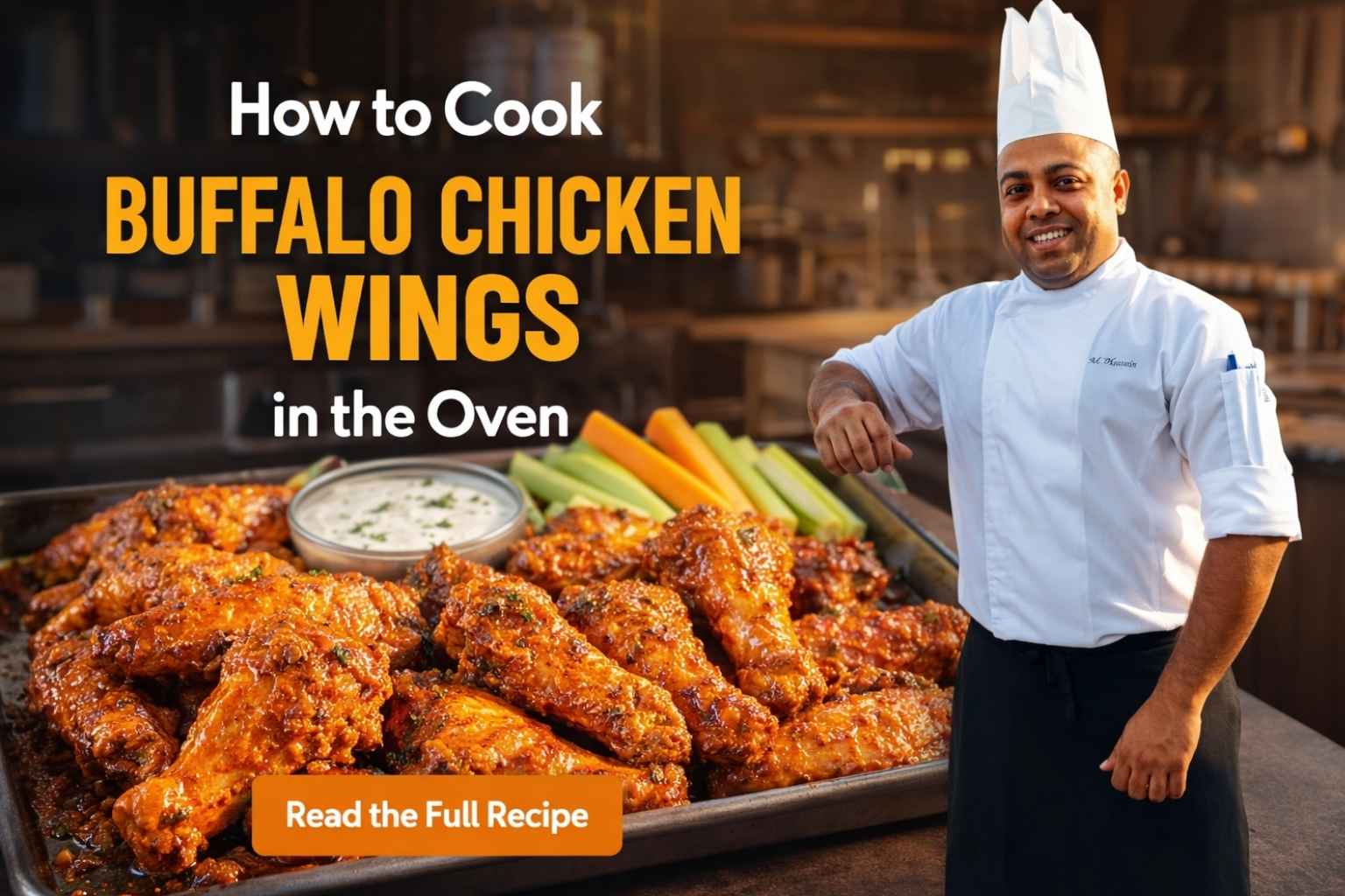 How to Cook Buffalo Chicken Wings in the Oven