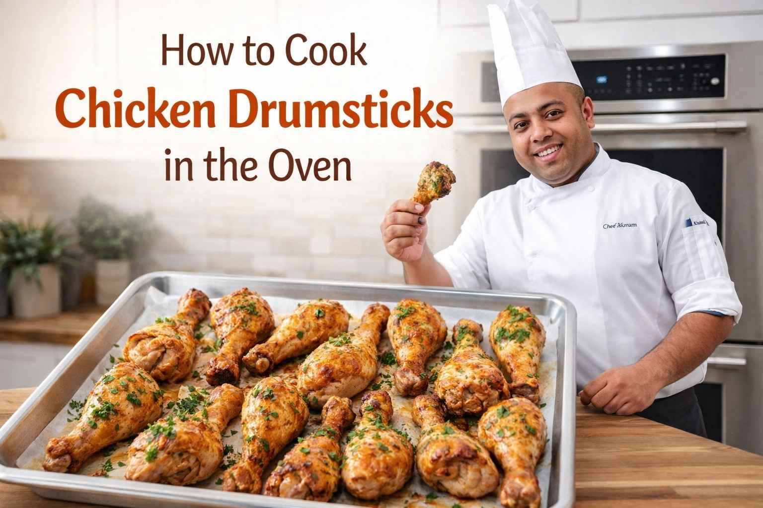 How to Cook Chicken Drumsticks in the Oven