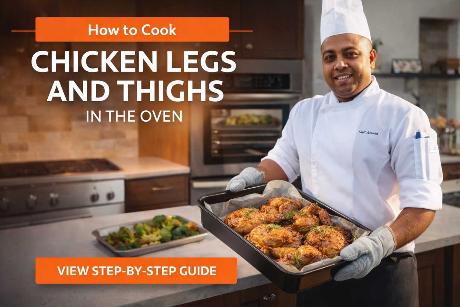 How to Cook Chicken Legs and Thighs in the Oven
