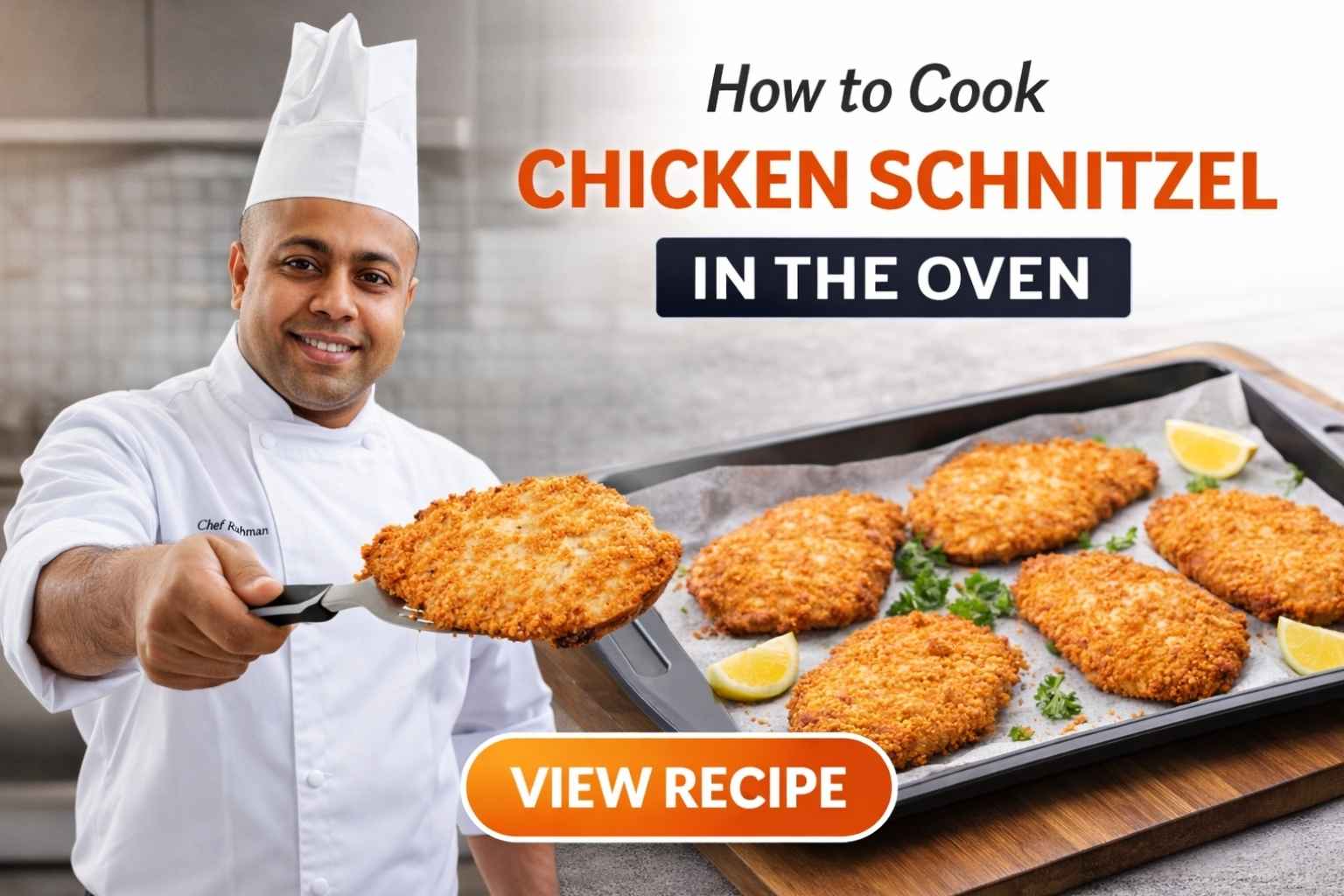 How to Cook Chicken Schnitzel in the Oven