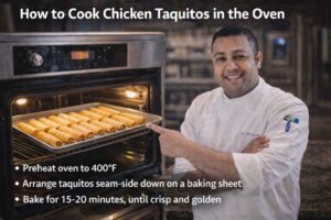 How to Cook Chicken Taquitos in the Oven