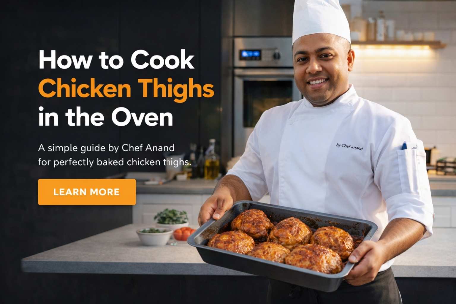 How to Cook Chicken Thighs in the Oven
