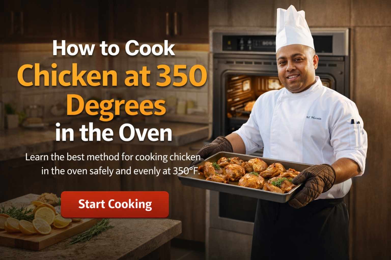 How to Cook Chicken at 350 Degrees in the Oven